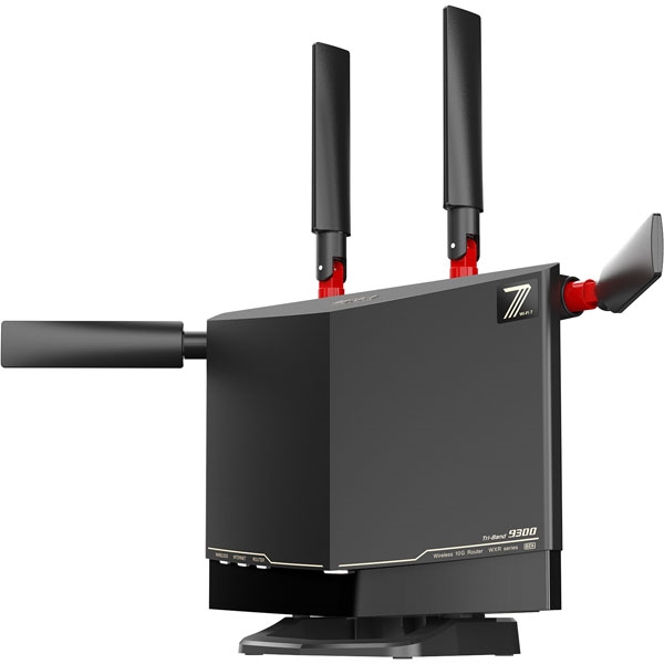 LANe@ WiFi[^[ 11be/ax/ac/n/a/g/b 5764+2882+688Mbps WiFi7/Ipv6/10Gbps/EasyMeshΉ lbgЃubJ[2 v~A WXR9300BE6P/D